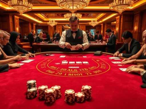 Baccarat canlı masa