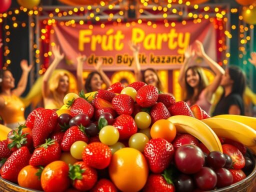 Fruit Party demo büyük kazanç
