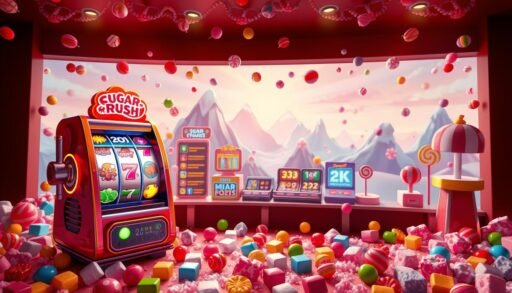 Sugar Rush şeker patlatma slot