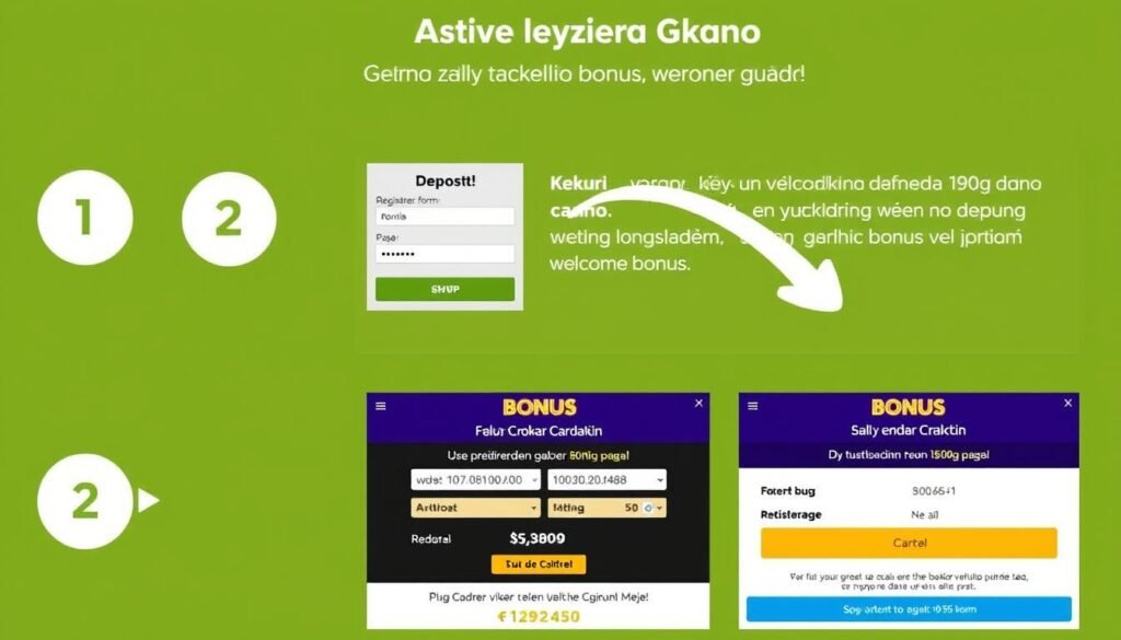 Adım adım hoşgeldin bonusu talep etme süreci