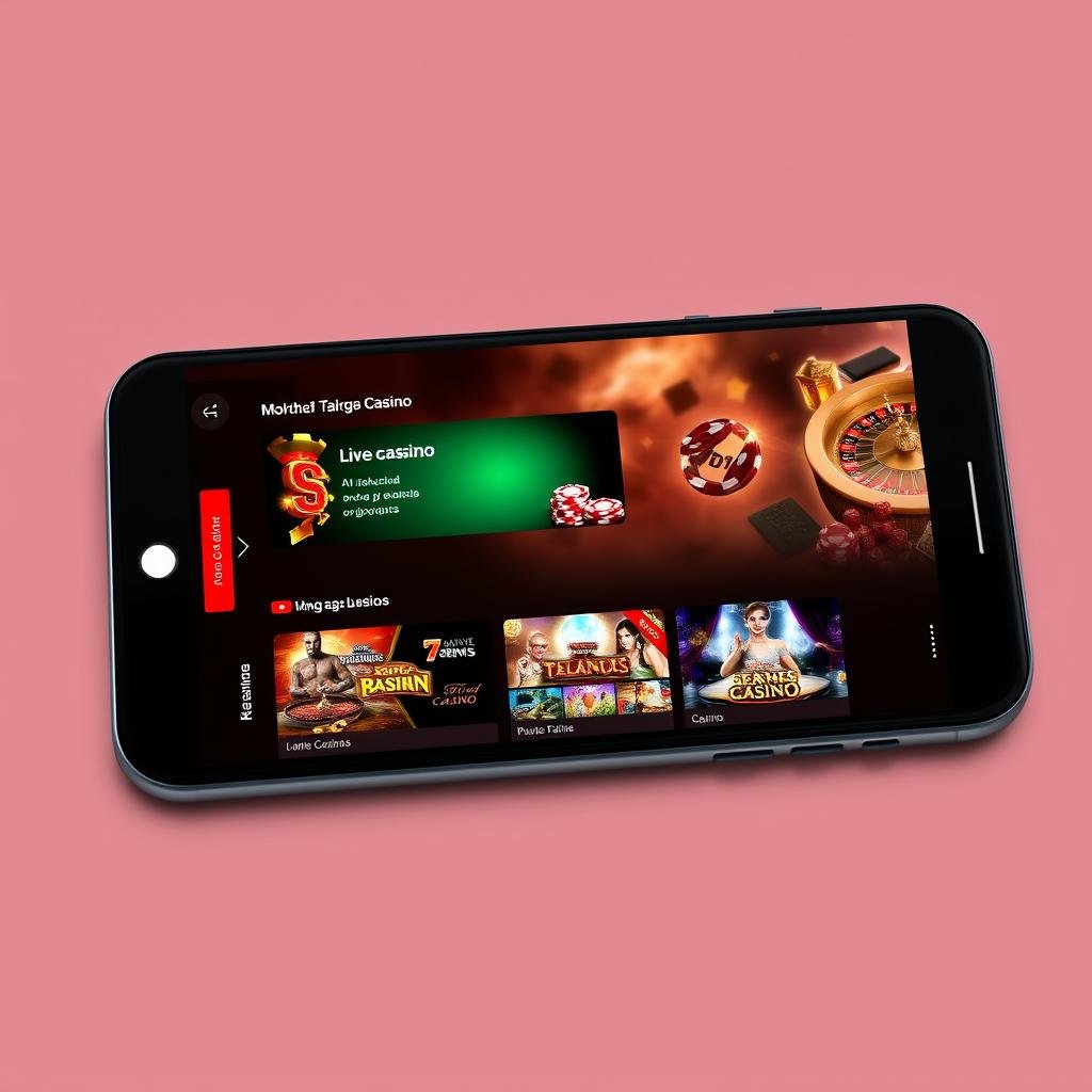 Casino B mobil uygulaması ekran görüntüsü