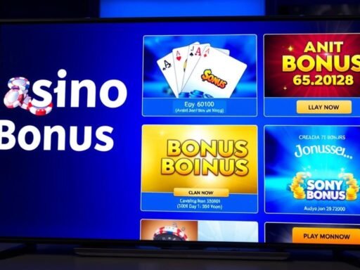 Çeşitli casino bonus türlerini gösteren casino bonus rehberi görüntüsü