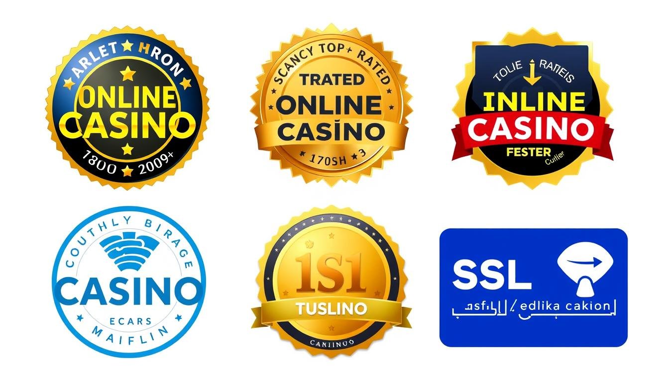 Güvenilir Casino Siteleri logoları ve güvenlik sembolleri
