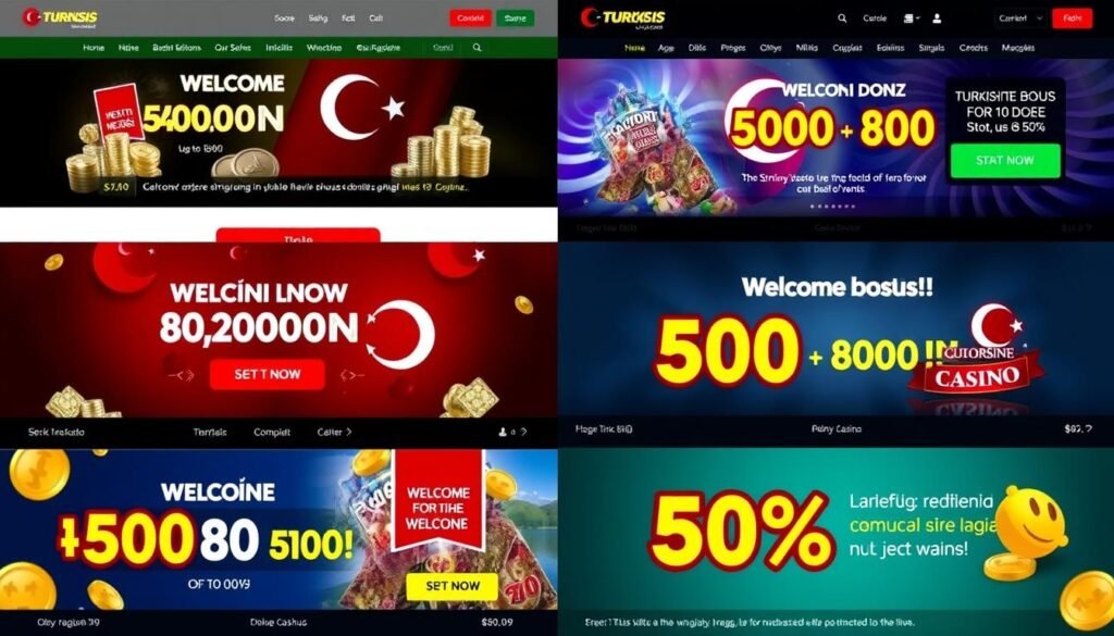 Türk casino siteleri ve hoşgeldin bonusu teklifleri
